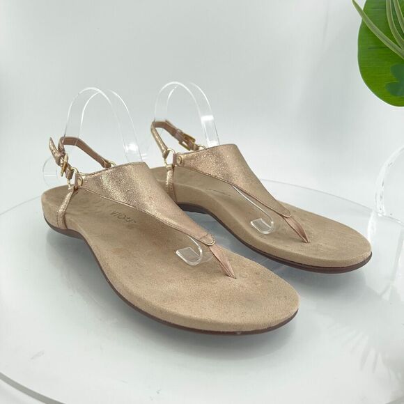 Vionic Gold Women's Sandals - Picture 5 of 14